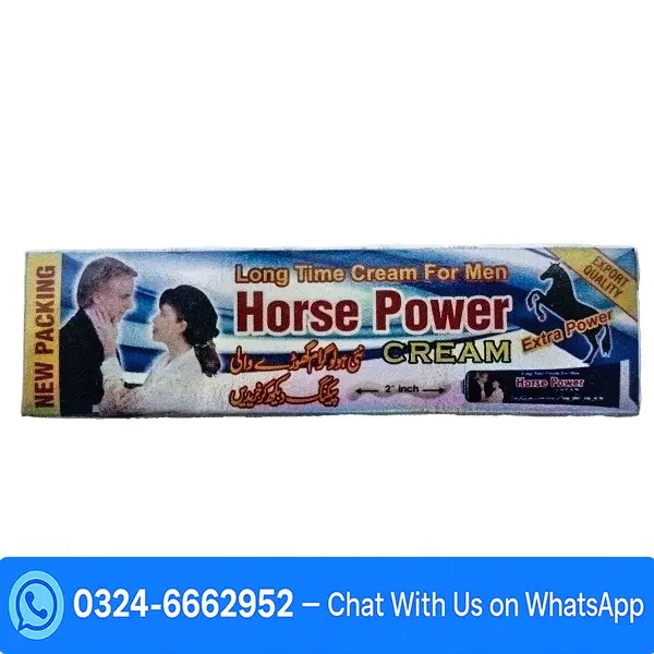 `Horses Power Men Delay Cream In Pakistan