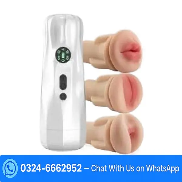 3 In 1 Pocket Pussy Male Masturbator In Pakistan