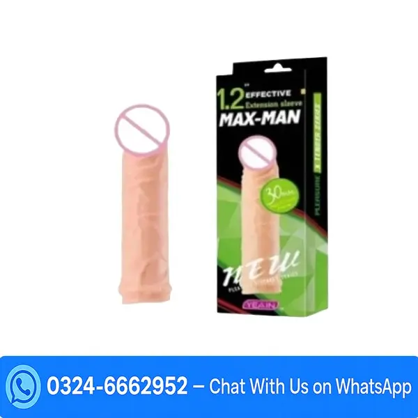 6 Inch Single Hole Silicon Reusable Condom In Pakistan