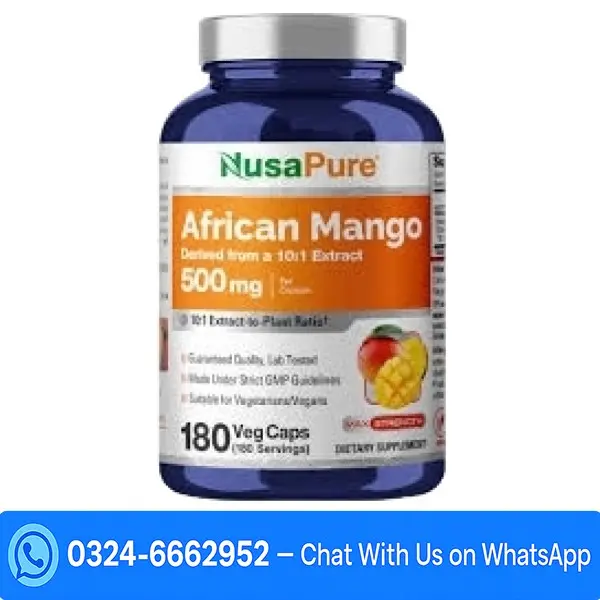 A Squared Nutrition African Mango 180 Capsules in Pakistan