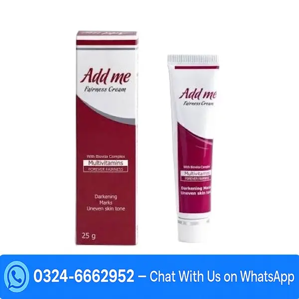 Add Me Fairness Cream 25g Price In Pakistan