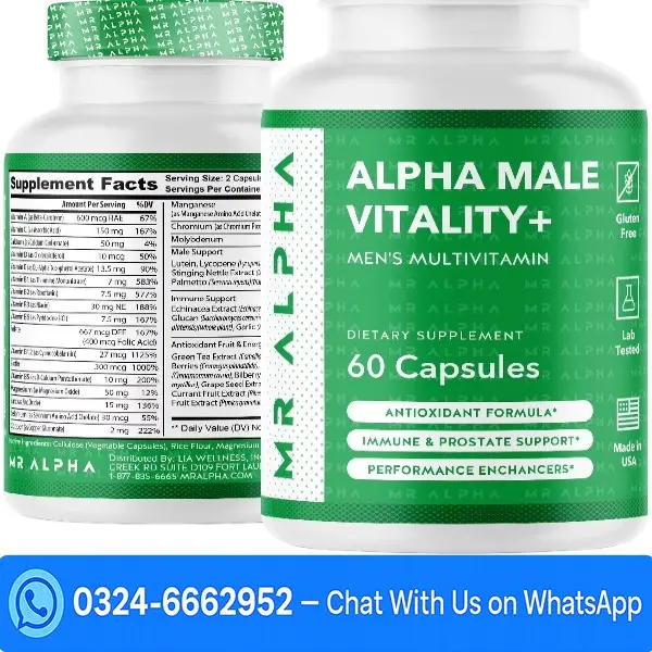 Alpha Male Vitality Plus In Pakistan