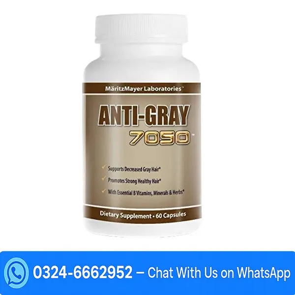 Anti-Gray 7050 Hair 60 Capsules In Pakistan