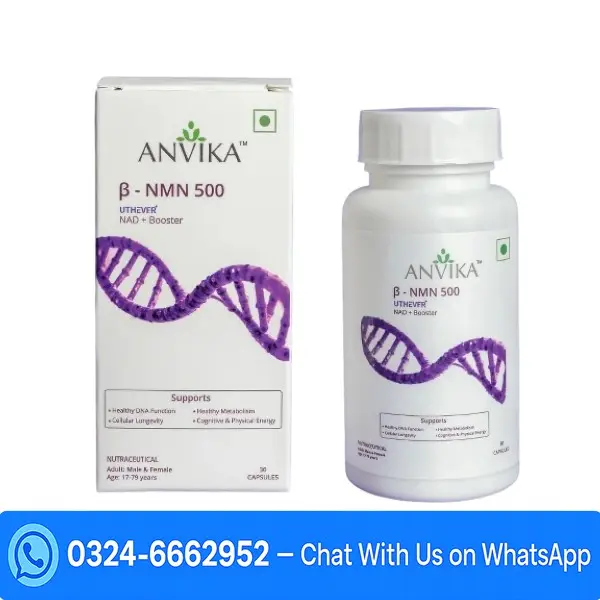 Anvika Beta NMN 500 Nutraceutical Capsule In Pakistan