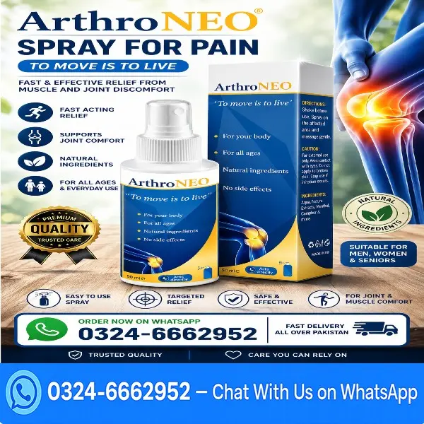 Arthroneo Spray For Pain In Pakistan