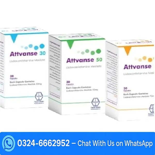 Attvanse Lisdexamfetamine Price In Pakistan