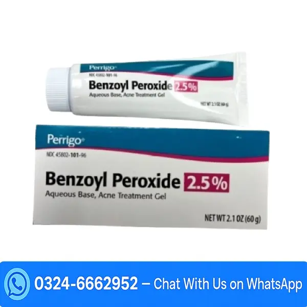 Benzoyl Peroxide 2.5% Gel In Pakistan