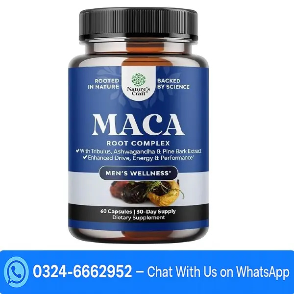 Black Maca Root Capsules For Men In Pakistan