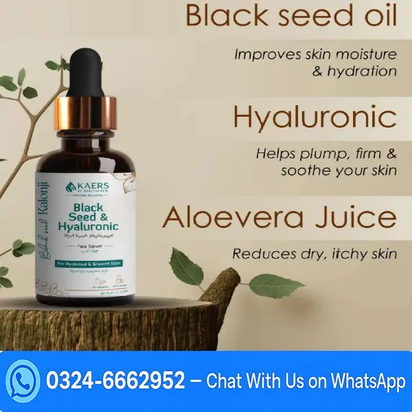 Black Seed & Hyaluronic Face Serum In Pakistan