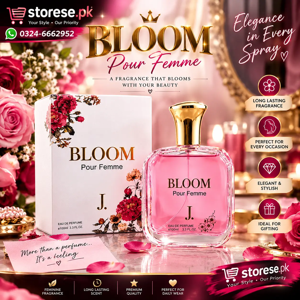 Bloom For Woman Perfume In Pakistan