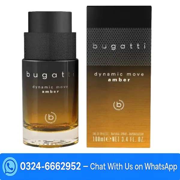Bugatti Dynamic Move Amber Perfume 100ml In Pakistan