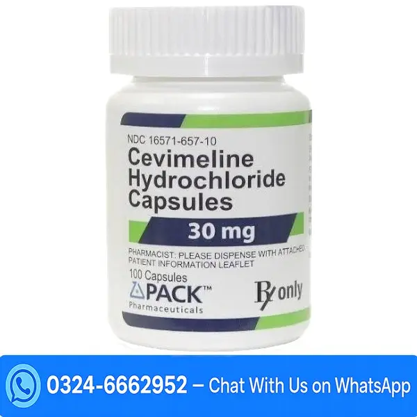 Cevimeline Hydrochloride 30mg Capsules In Pakistan