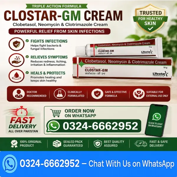 Clostar-GM Cream In Pakistan