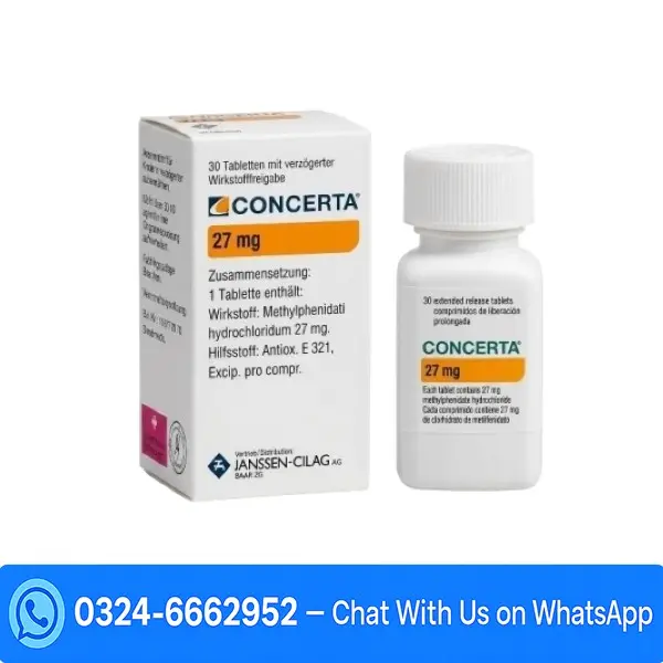 Concerta 27Mg For Child Price In Pakistan