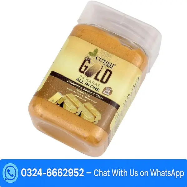 Cutish Gold 5 Steps Facial jar In Pakistan