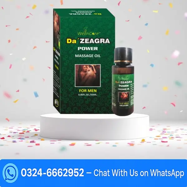 Da Zeagra Oil for Men – Natural Strength & Long-Lasting Performance In Pakistan