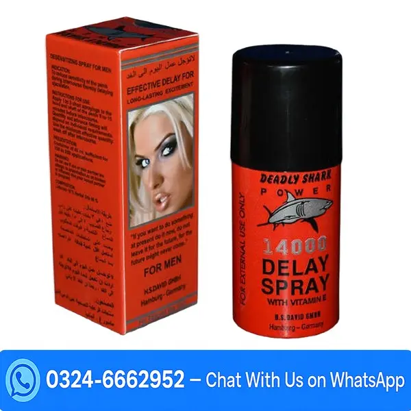 Deadly Shark Power 14000 Delay Spray In Pakistan