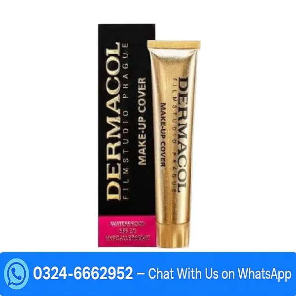 Dermacol Full Coverage Liquid Foundation 30Ml SPF30 In Pakistan
