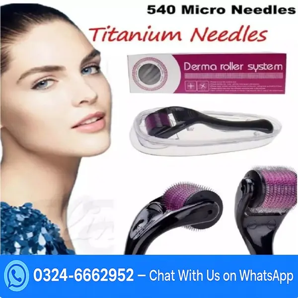 Drs 540 Derma Roller Micro Needles In Pakistan