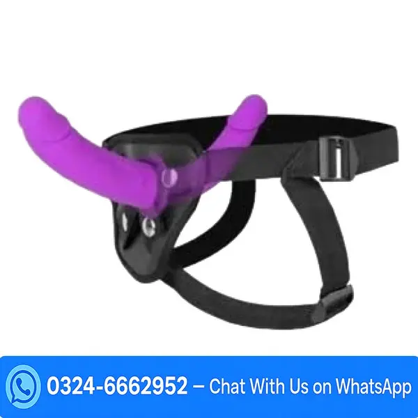 Elastic Double Dildo Harness Strap On Panties in Pakistan
