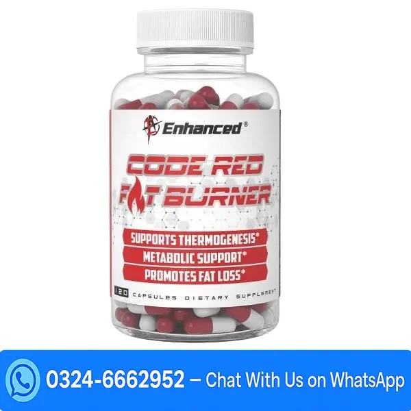 Enhanced Labs – Code Red Fat Burner Capsules in Pakistan