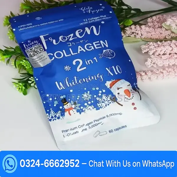 Frozen Collagen 2 in 1 Whitening Capsules In Pakistan 
