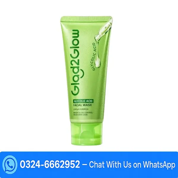 Glad2Glow Glycolic Acid Facial Wash Price In Pakistan
