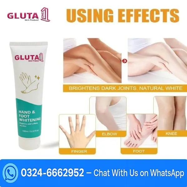 Gluta Hand & Foot Whitening Cream In Pakistan
