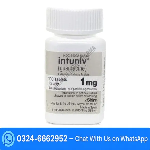 Intuniv 1Mg Prolonged Release In Pakistan 