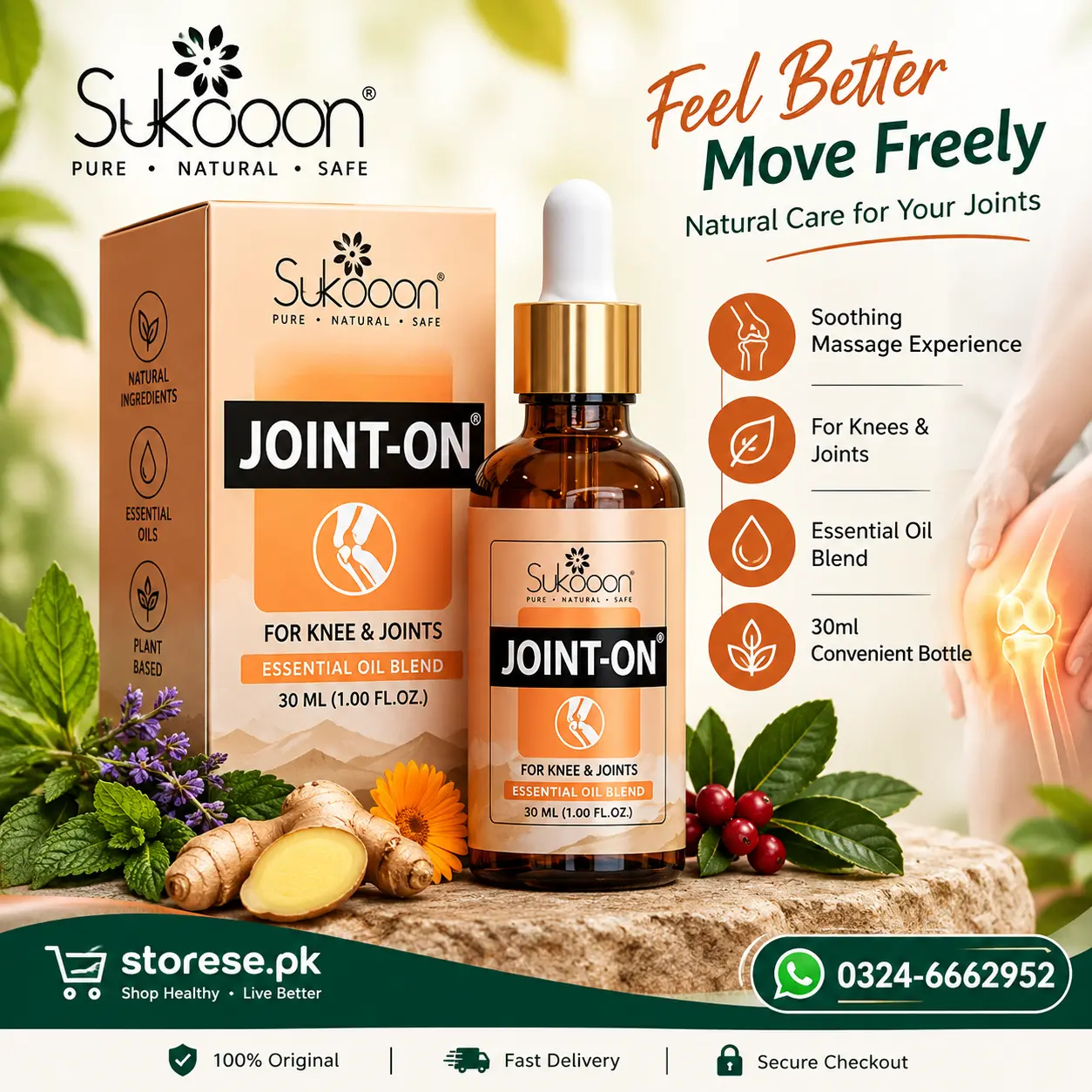 Joint on Essential Oil in Pakistan