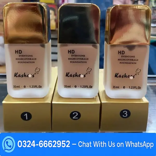 Kashees High Coverage Foundation In Pakistan