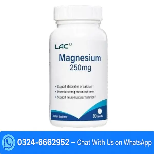 Lac Magnesium 250mg Tablet 90s In Pakistan 