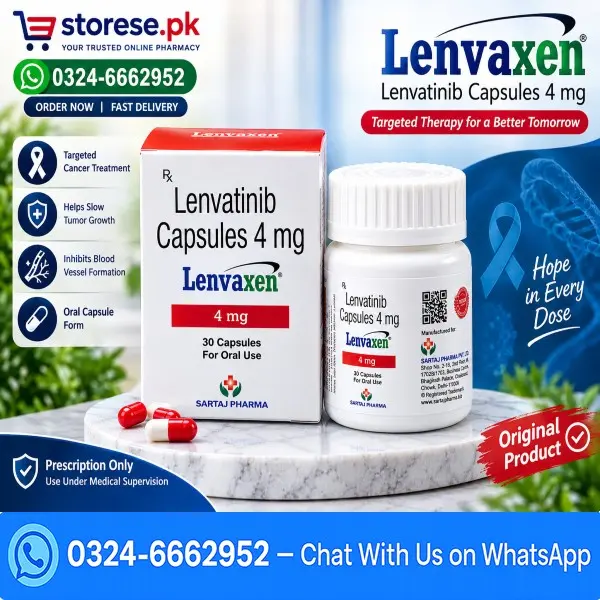 Lenvaxen 4mg Capsules In Pakistan