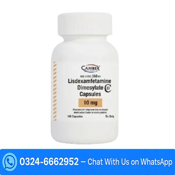 Lisdexamfetamine 10 Mg Price In Pakistan