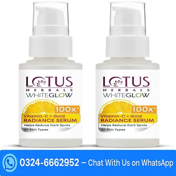 Lotus Herbals WhiteGlow Vitamin C and Gold Radiance Face Serum
