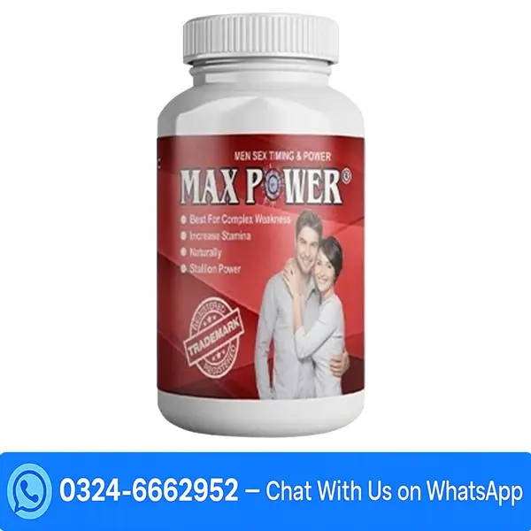 Max Power Plus Capsules In Pakistan