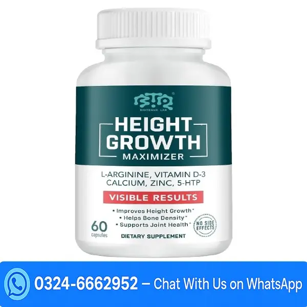 Maximum Strength Height Growth Capsules In Pakistan