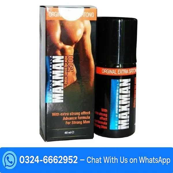 Maxman 75000 Delay Spray In Pakistan