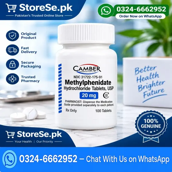 Methylphenidate XL 20mg In Pakistan