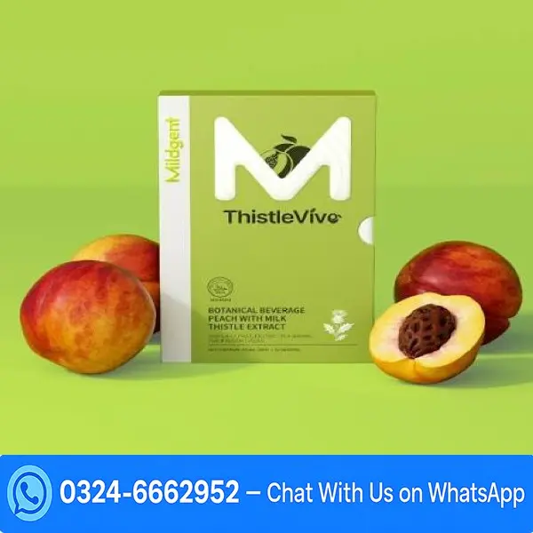 Mildgent Botanical Beverage Peach With Milk Thistle Extract 300mg Immunity Supplement  In Pakistan
