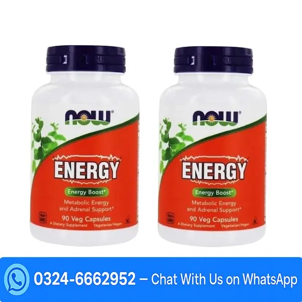 Now Foods Energy Boost Veg Capsules in Pakistan