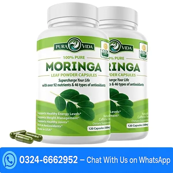 Organitics Moringa Capsules Price in Pakistan