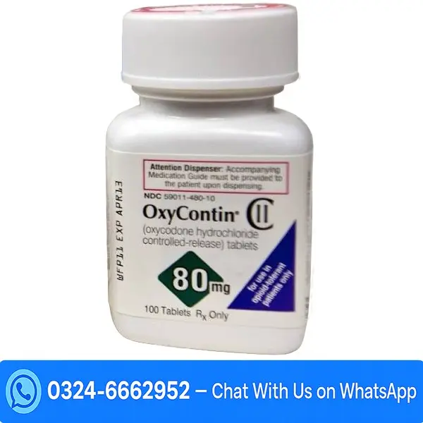 OxyContin Tablets 80Mg In Pakistan