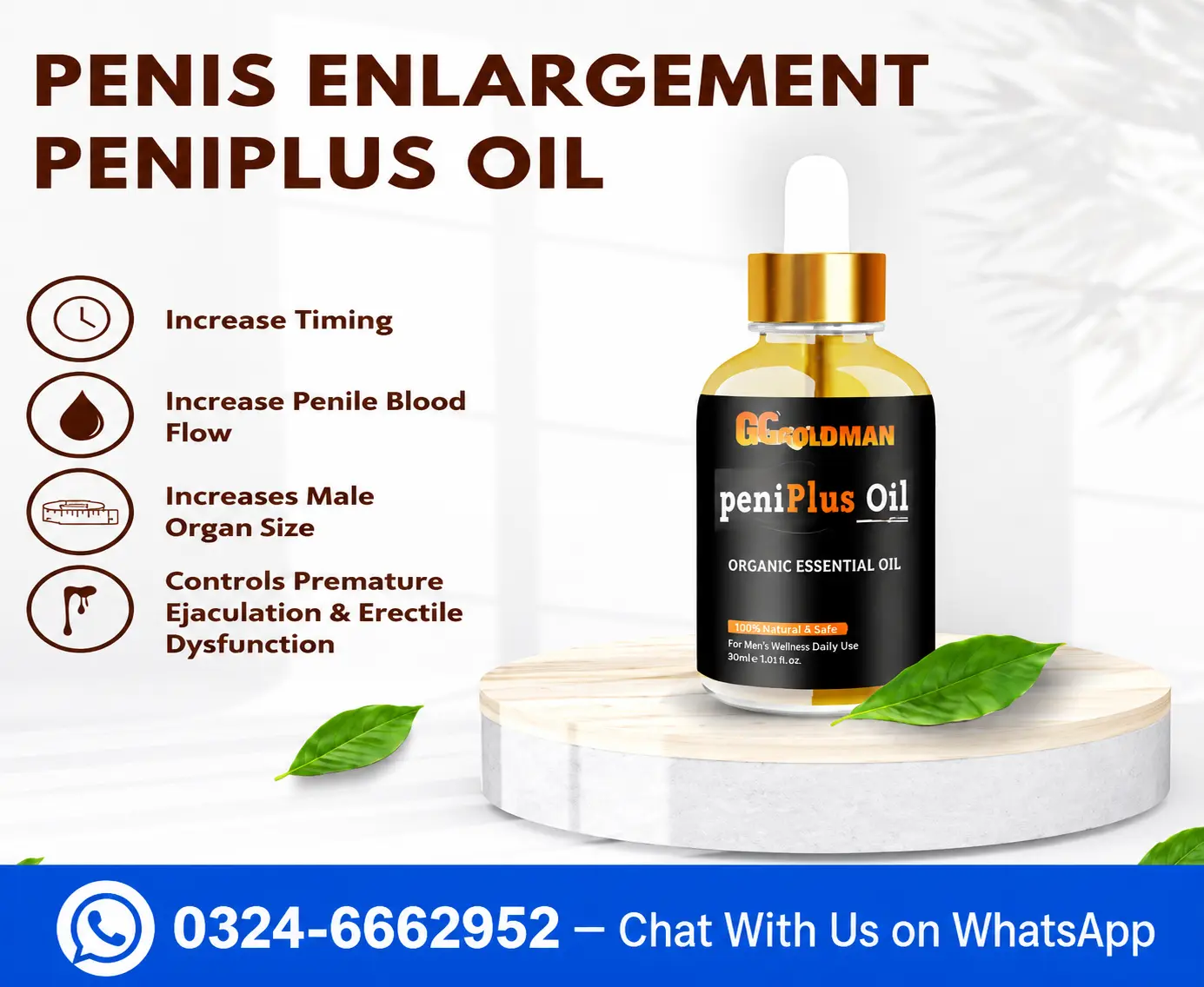 PeniPlus Oil For Men Price In Pakistan