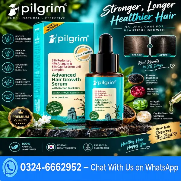 Pilgrim Hair Growth Serum In Pakistan