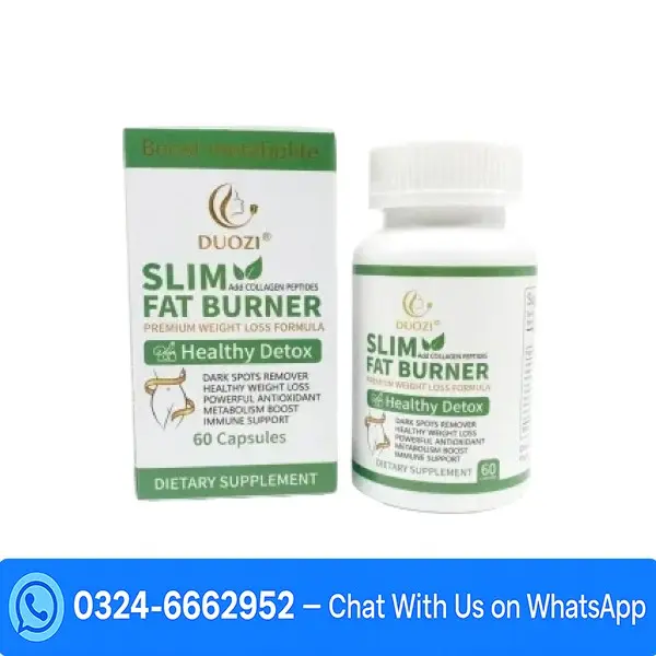 Private Label Logo Hot Selling Slim Fat Burn Capsules In Pakistan