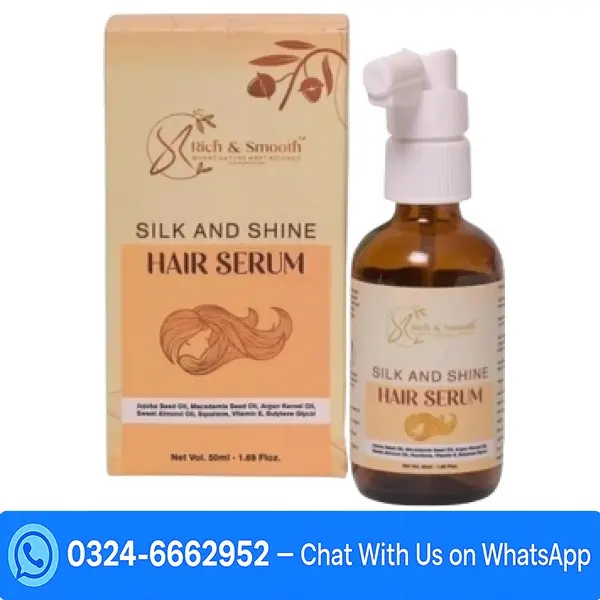 Rich & Smooth Silk And Shine Hair Serum In Pakistan