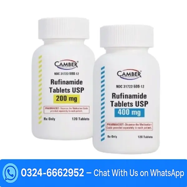 Rufinamide Tablets Usp 200mg In Pakistan