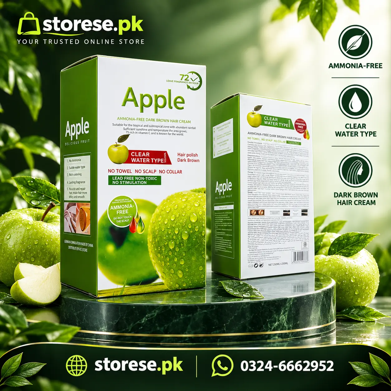 Apple Hair Color Price in Pakistan